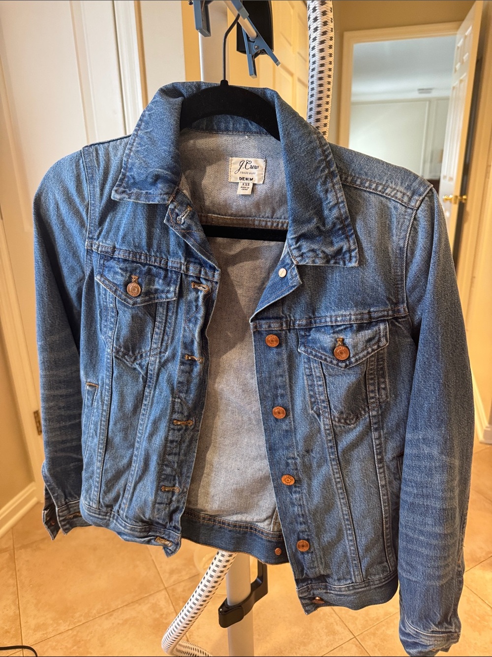 J. Crew Medium Blue Denim Jean Jacket